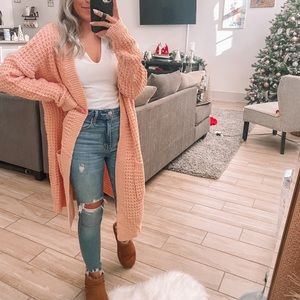 Long Knit cardigan